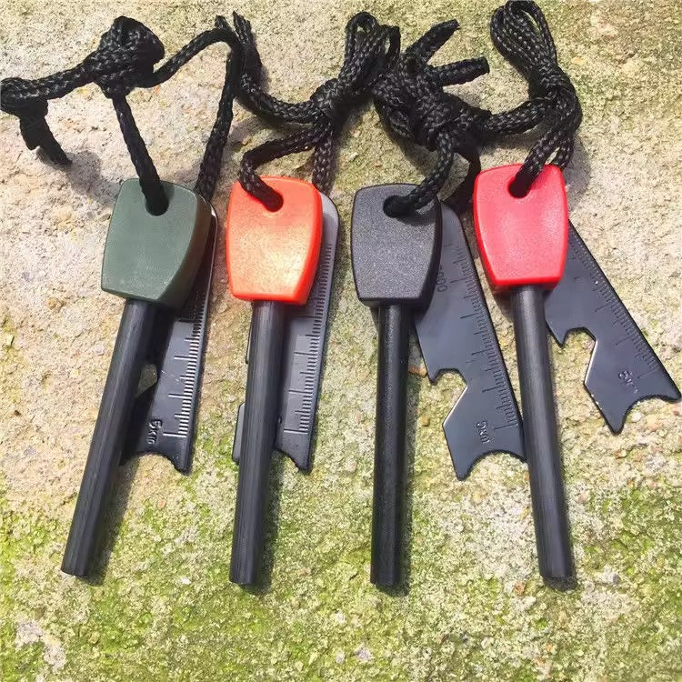 Universal Outdoor Rainproof Flint Magnesium Rod Wildfire Starter Toy Wilderness Survival Gear Fire Starter