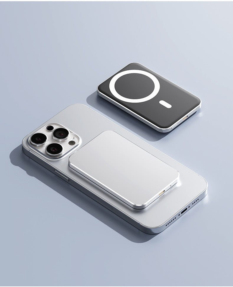 3c Certified Compatible with Apple16Ultra-Thin8mm Magnetic Wireless Fast Charging Power Bank10000mAh Power Bank Airplane