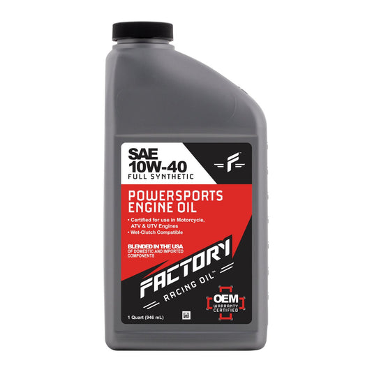 10W-40 3 Quart Oil Change Kit For Honda FSC600, FSC600A Silver Wing