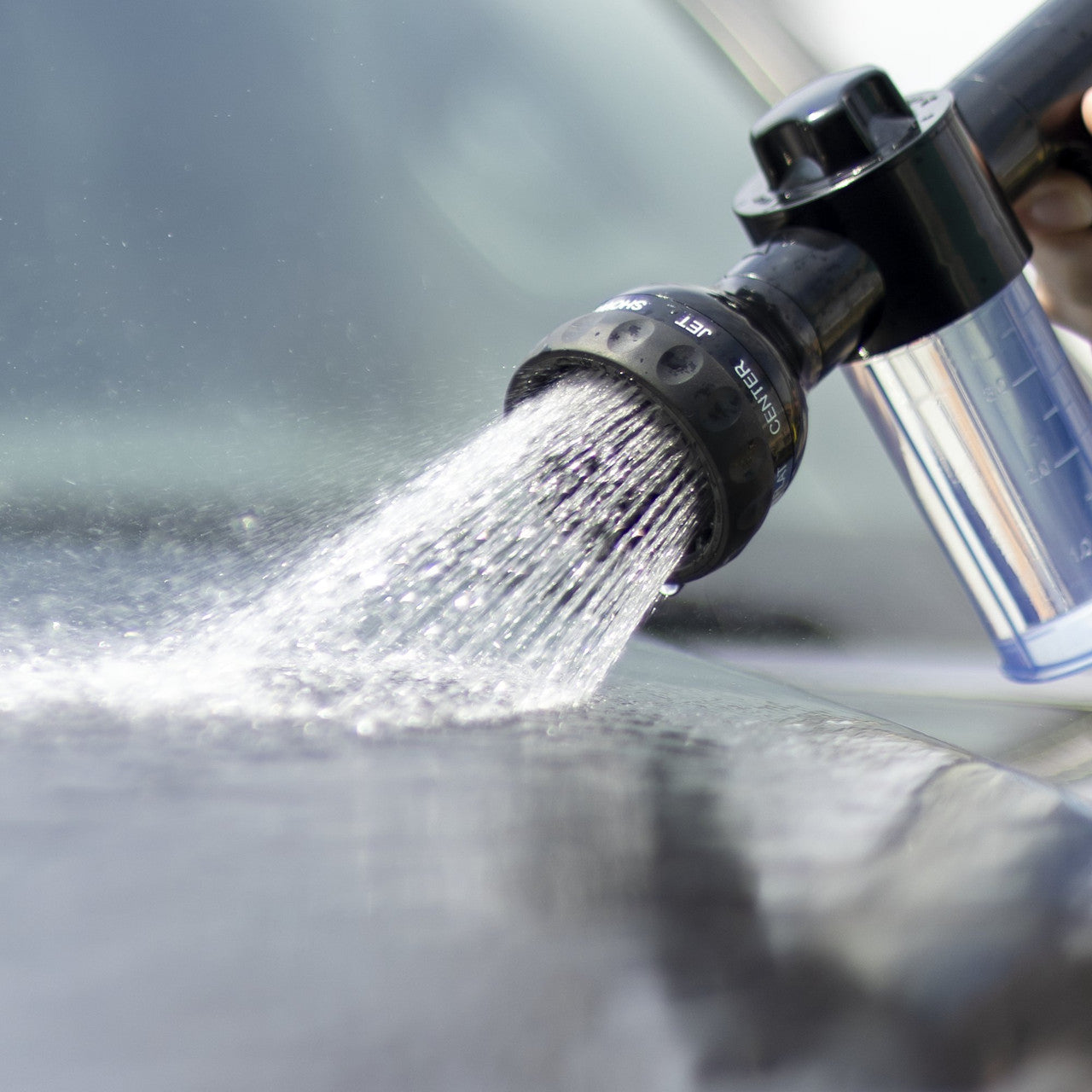 MOTIVITY Essential Foam Wash and Detail Kit – Includes Car Wash Soap, Spray Nozzle, and 21-Piece Brush Set