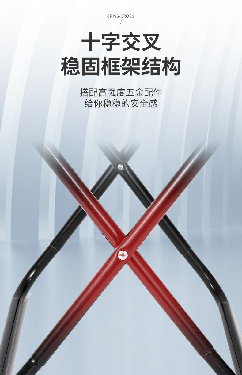 Outdoor Folding Chair Ultra-light Thickened Portable Camping Small Stool Fishing Bench Fishing Chair Manufacturer Wholesale Stool