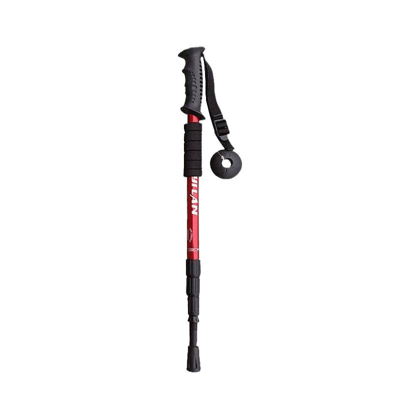 Decathlon Professional Outdoor Trekking Pole Telescopic Folding Multi-Functional Self-Defense Stick for Men and Women Children's Hiking Stick