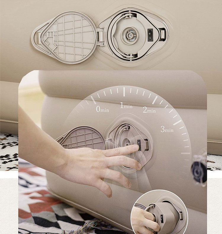 Outdoor Inflatable Bed Tent Camping Air Mattress Snail Uncle Inflatable Sleeping Pad Automatic Inflatable Mattress Ground Mat