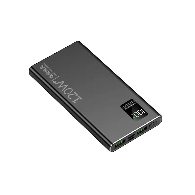 New Super Fast Charging Power Bank20000mAh ultra-large capacity ultra-thin portable outdoor120w Mobile Power Supply