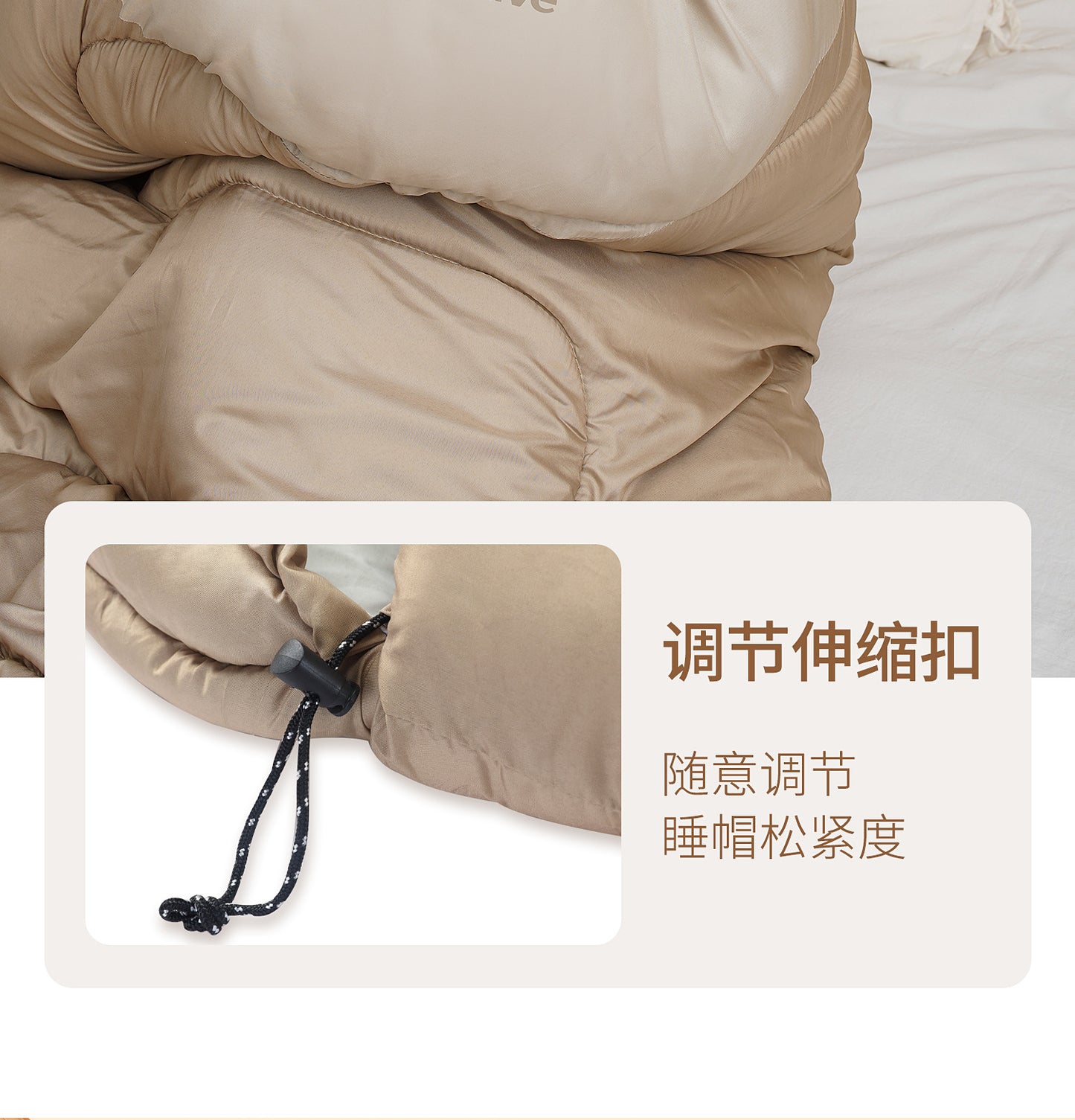 Primitive Sleeping Bag for Adults, Winter Thickened Cold-Proof Outdoor Camping Tent, Double Person Overnight Car Use Office Quilt