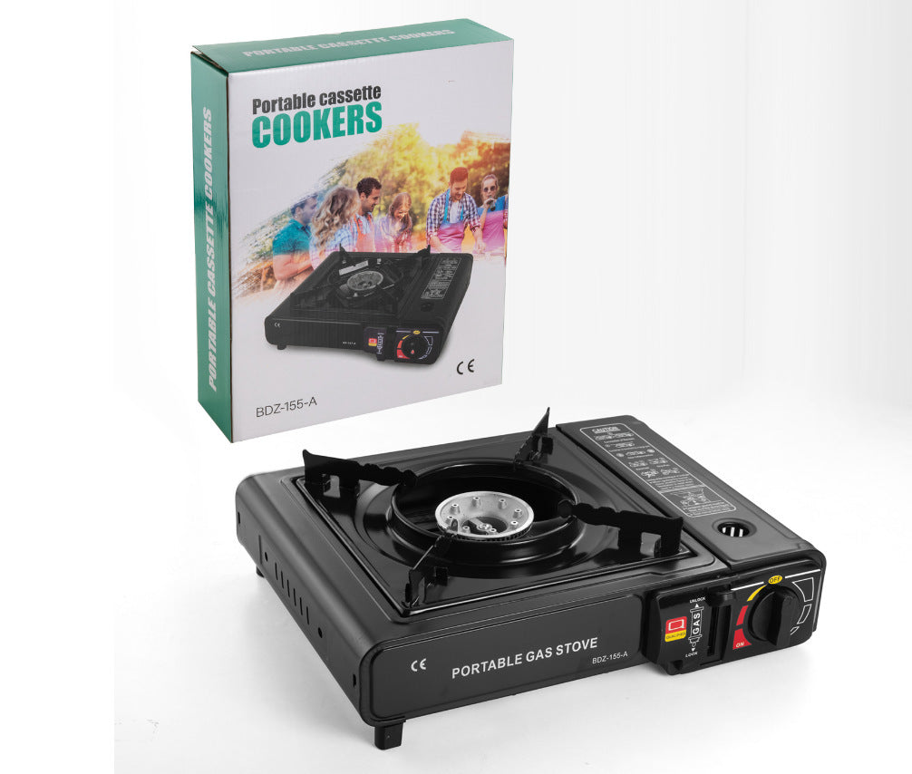 Portable Outdoor Windproof Cassette Stove for Camping, Hot Pot, Gas Stove, Commercial Gas Stove, Gas Cooker