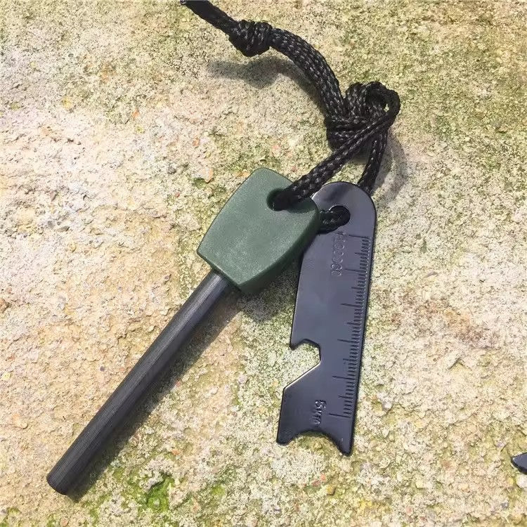 Universal Outdoor Rainproof Flint Magnesium Rod Wildfire Starter Toy Wilderness Survival Gear Fire Starter