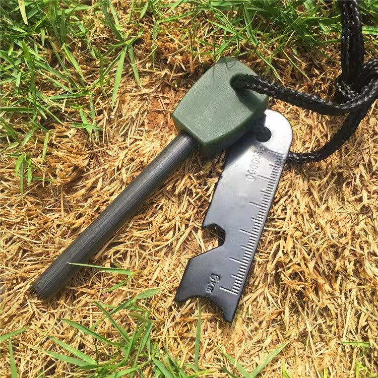 Universal Outdoor Rainproof Flint Magnesium Rod Wildfire Starter Toy Wilderness Survival Gear Fire Starter