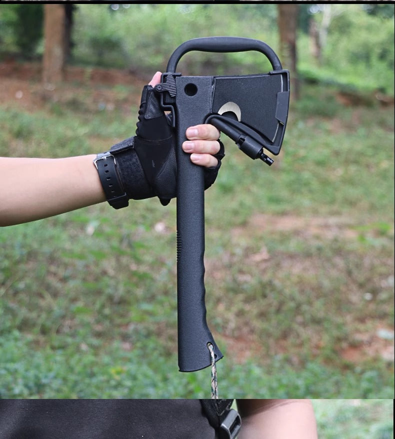 Multifunctional Axe for Mountain Cutting, Tree Cutting, Firefighting, Engineer, Camp, Outdoor Gear, Tactical Axe