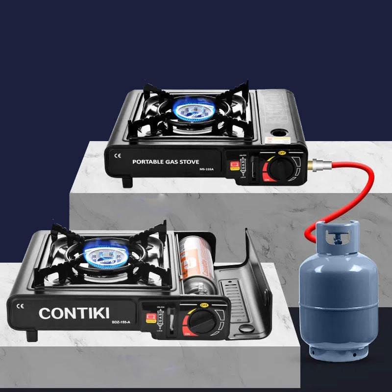 Portable Outdoor Windproof Cassette Stove for Camping, Hot Pot, Gas Stove, Commercial Gas Stove, Gas Cooker