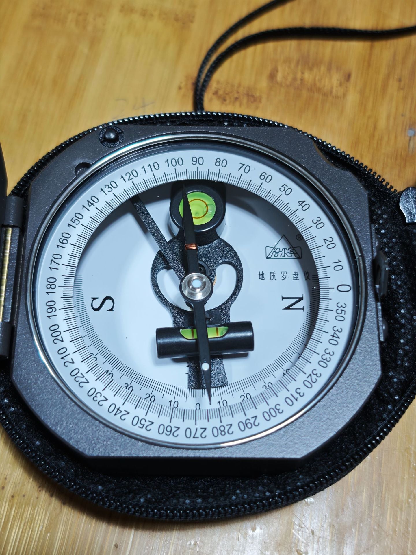 Harbin DQL-8Geological Compass Instrument Compass North Needle Tendency Inclination Vertical Angle Slope