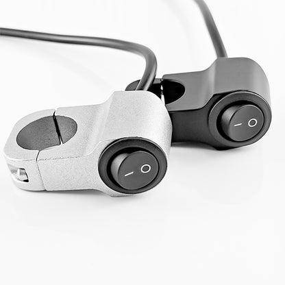 摩托车铝合金改装手把加装开关