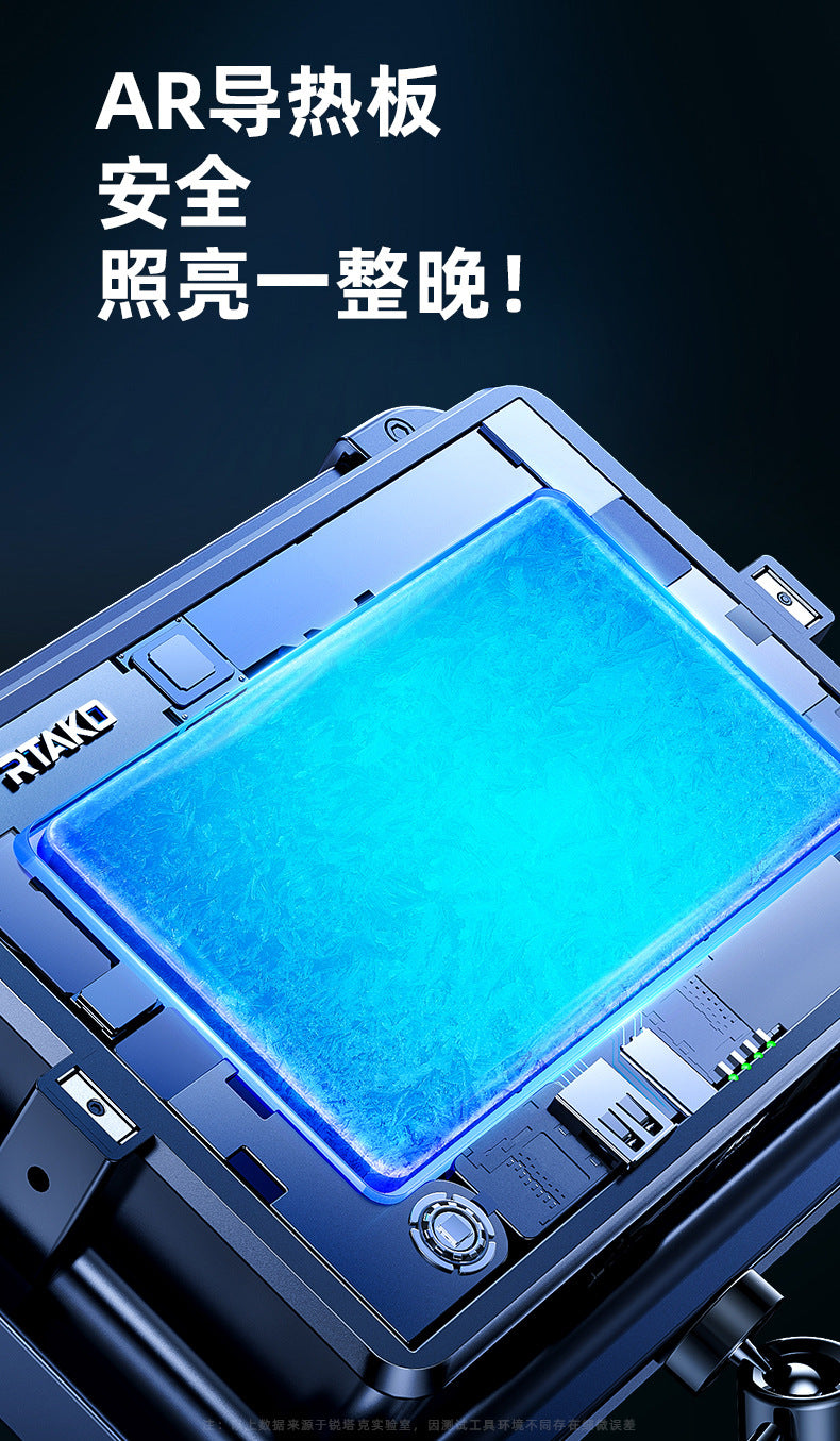 Ruitak Hot-Selling High-Power Outdoor Camping Rechargeable Emergency Night Market Stall Light BBQ led Lighting Lamp