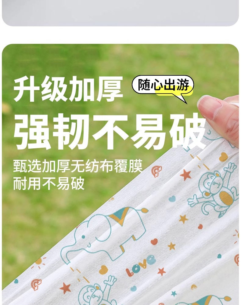 Portable Outdoor Camping Disposable Picnic Mat Moisture-Proof Mat Single Double Oil-Proof Beach Mat Lawn Mat Waterproof