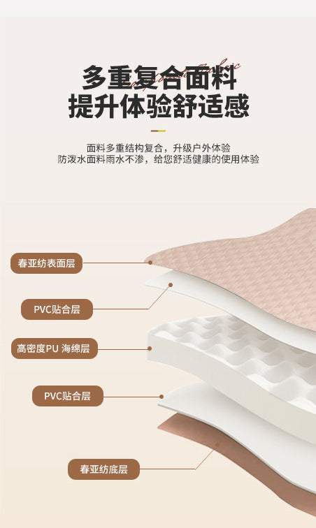 Inflatable Mattress Outdoor Portable Camping Ground Mat Tent Inflatable Pad Automatic Car Air Mattress Sleeping Pad Ground Mat