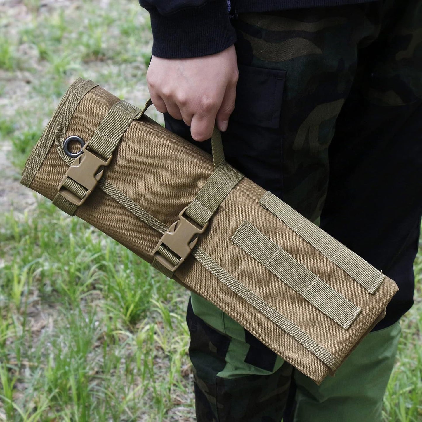 Outdoor Tactical Single Foldable Soldier Moisture-Proof Mat Shooting Mat Outdoor Camping Ground Mat Portable Nap Mat