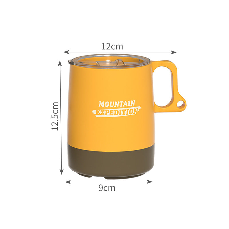 Outdoor Portable Water Cup Coffee Cup Handy Cup Camping Portable Tea Cup Eco-friendly Design Household Couple Picnic