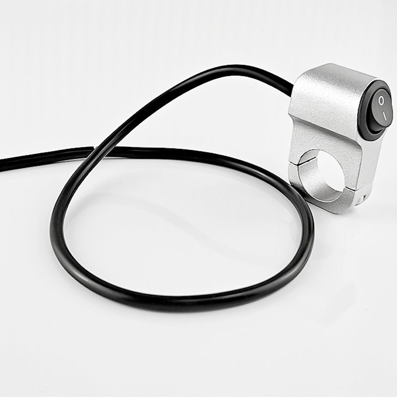 摩托车铝合金改装手把加装开关