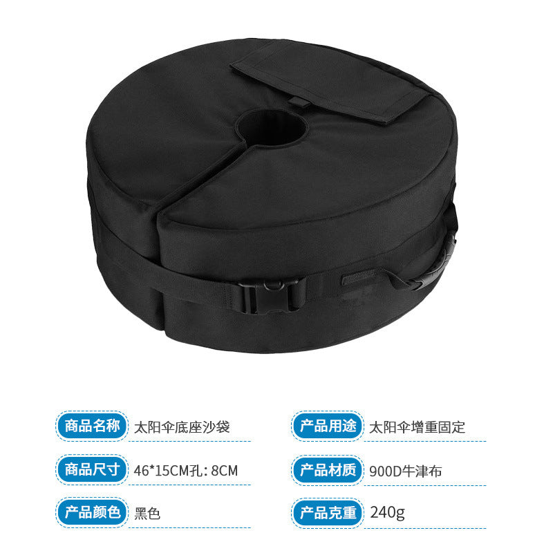 Outdoor Canopy Rain Shelter Sunshade Advertising Display Tent Support Frame Fixed Sandbag Oxford Cloth Tent Fixed Sandbag