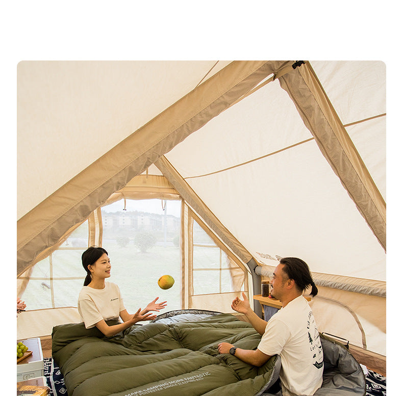 Beishan Wolf Sleeping Bag Winter Season Adult Graphene Thickened Cold-Proof Outdoor Camping Office Nap Dual-Use Quilt