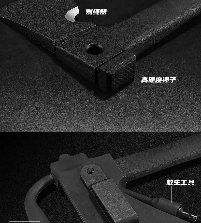 Multifunctional Axe for Mountain Cutting, Tree Cutting, Firefighting, Engineer, Camp, Outdoor Gear, Tactical Axe