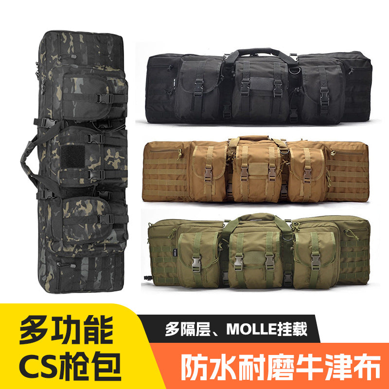 Wholesale Cross-Border Outdoor Hunting Bag Tactical Gun Bag Camouflage Fishing Bag Backpack Tool Storage Handbag