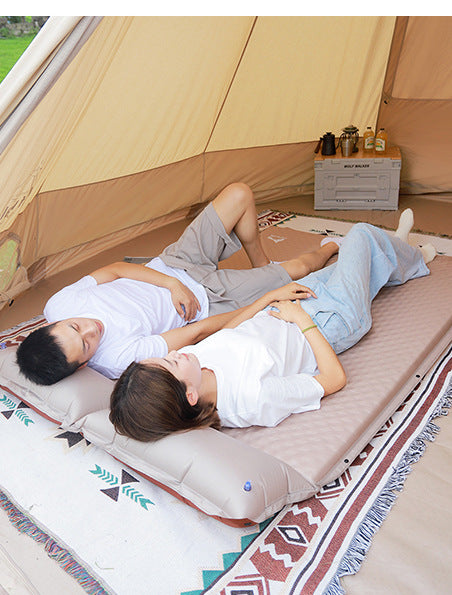 Inflatable Mattress Outdoor Portable Camping Ground Mat Tent Inflatable Pad Automatic Car Air Mattress Sleeping Pad Ground Mat