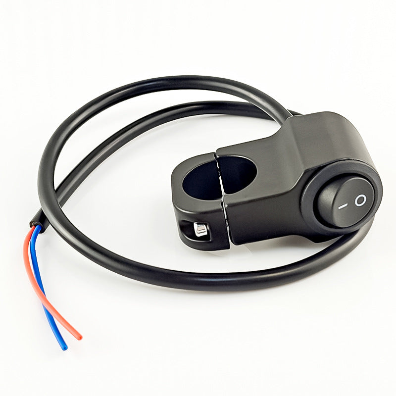 摩托车铝合金改装手把加装开关