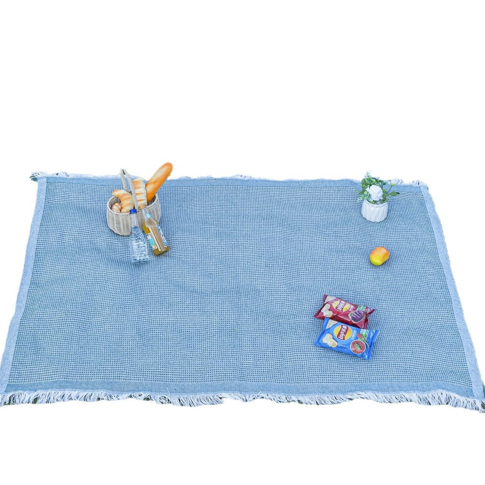 Internet Celebrity Picnic Mat ins Camping Blanket Tent Mat Moisture-Proof Thickened Outdoor Foldable Bohemian Style Tablecloth