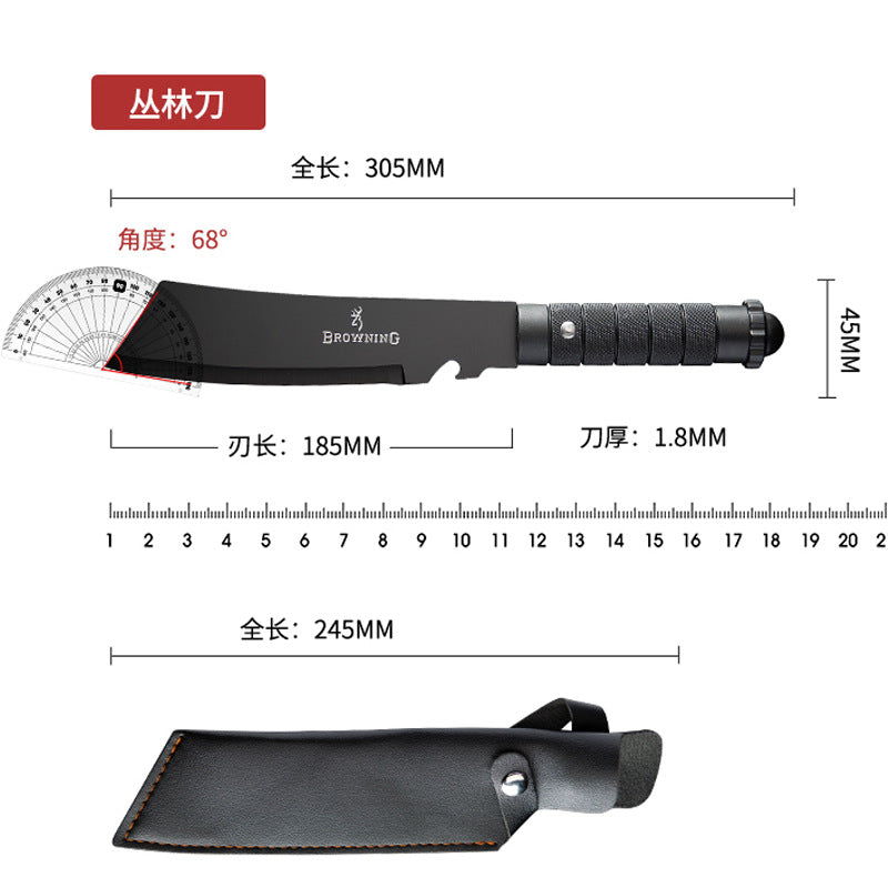 Multifunctional Axe for Mountain Cutting, Tree Cutting, Firefighting, Engineer, Camp, Outdoor Gear, Tactical Axe