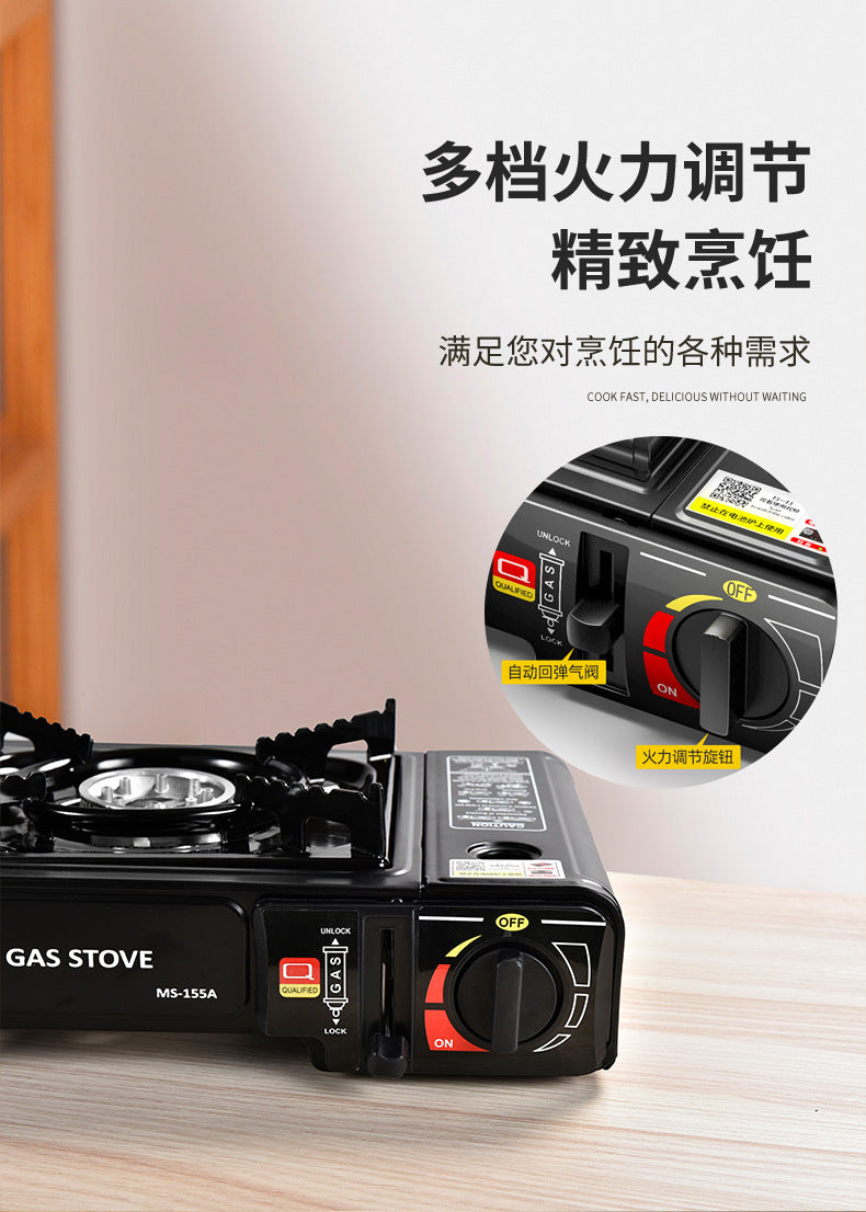 Portable Outdoor Windproof Cassette Stove for Camping, Hot Pot, Gas Stove, Commercial Gas Stove, Gas Cooker
