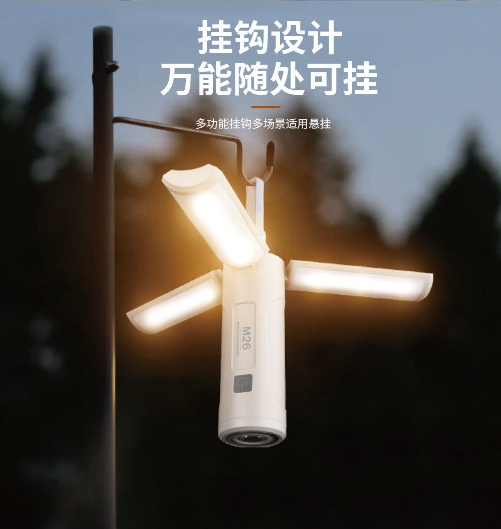 TikTok Hot Retro Camping Lantern Outdoor Camping Light Home Emergency Tent Light Multifunctional Portable Retro Lantern