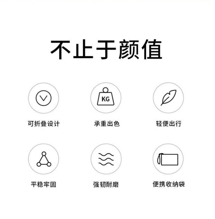 Outdoor Folding Table and Chairs Portable Egg Roll Table Picnic Cooking Equipment Set Foldable Camping Table and Chairs