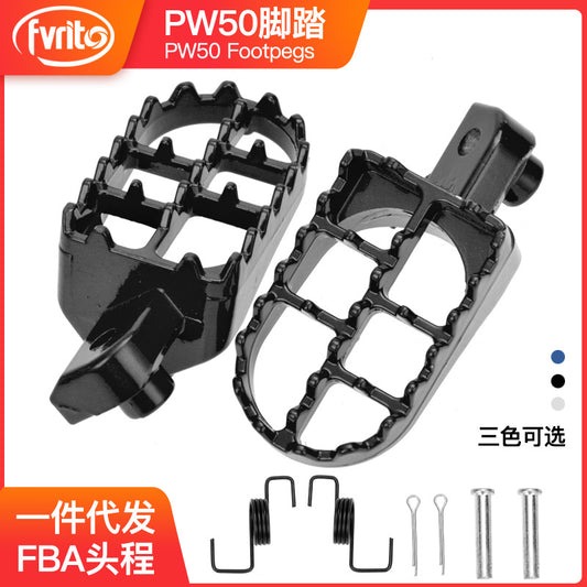Off-road motorcycle accessories Yamaha PW50 80 TW200 CRF50 70Pedals Footrests Front Foot Pegs