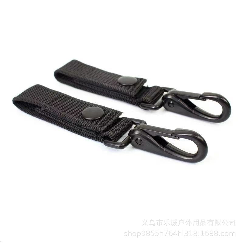 New outdoor multifunctional tactical nylon webbing buckle Military Enthusiast Belt Multi-Functional Carabiner Eagle Beak Hook