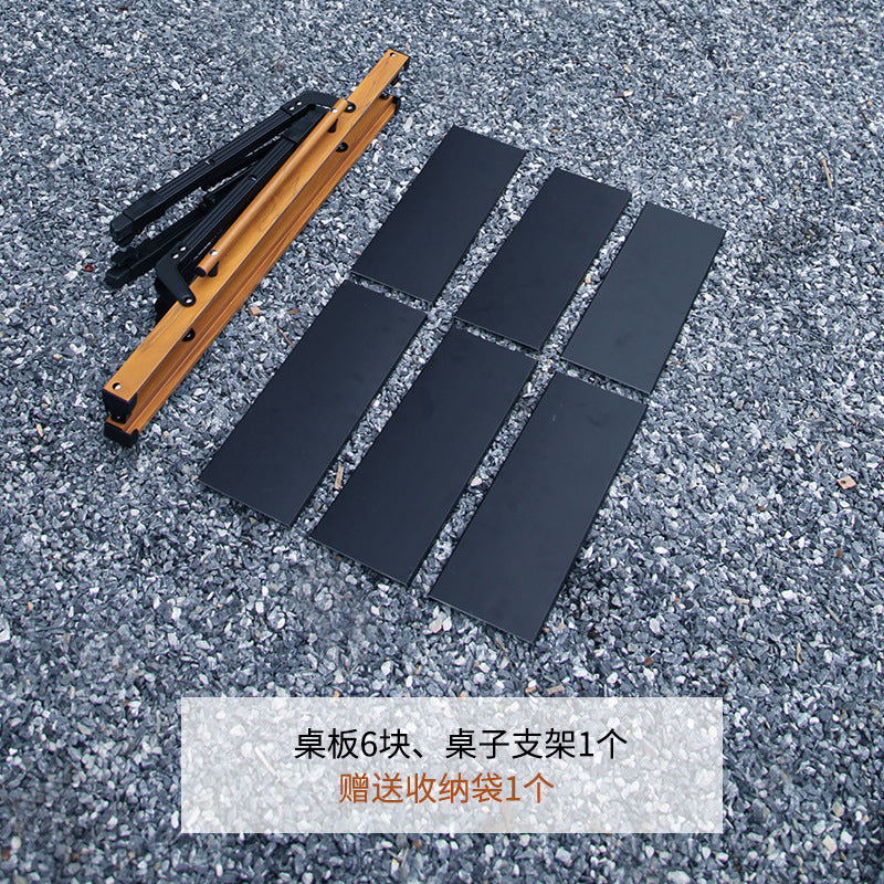 Outdoor folding table portable aluminum alloy multifunctional igt Combination Adjustable Table Lightweight Camping Picnic Table Wholesale