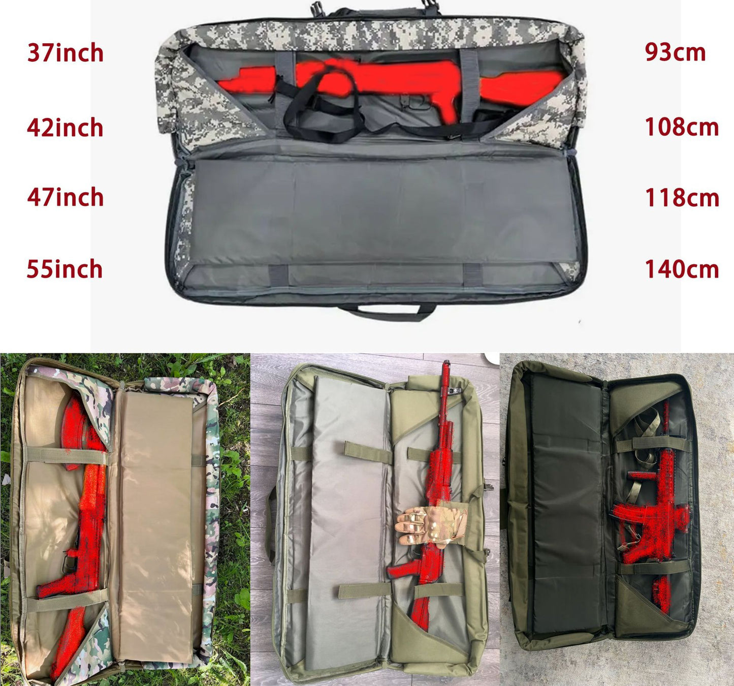 Wholesale Cross-Border Outdoor Hunting Bag Tactical Gun Bag Camouflage Fishing Bag Backpack Tool Storage Handbag