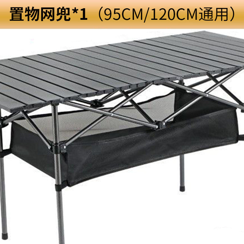 Outdoor Folding Table and Chairs Portable Egg Roll Table Picnic Cooking Equipment Set Foldable Camping Table and Chairs