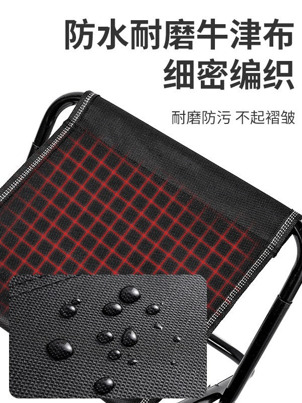 Outdoor Folding Chair Ultra-light Thickened Portable Camping Small Stool Fishing Bench Fishing Chair Manufacturer Wholesale Stool