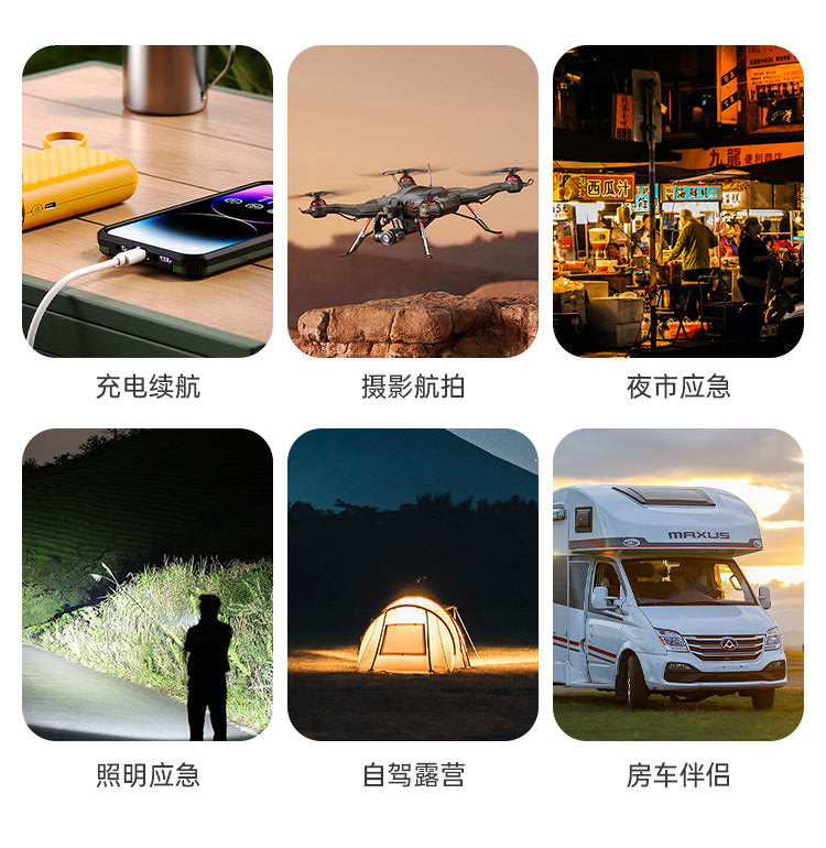 220v Mobile Energy Storage Outdoor Power Supply for Live Streaming, Street Selling, Camping, Road Trips, Large Capacity Portable Emergency Home Backup