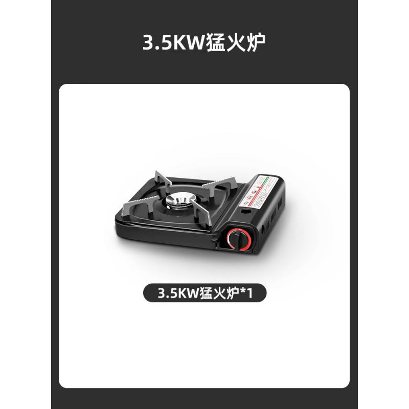 Portable Cassette Stove Outdoor Camping Gas Stove Commercial High Power Windproof Stove Cassette Stove Outdoor Cooking Equipment