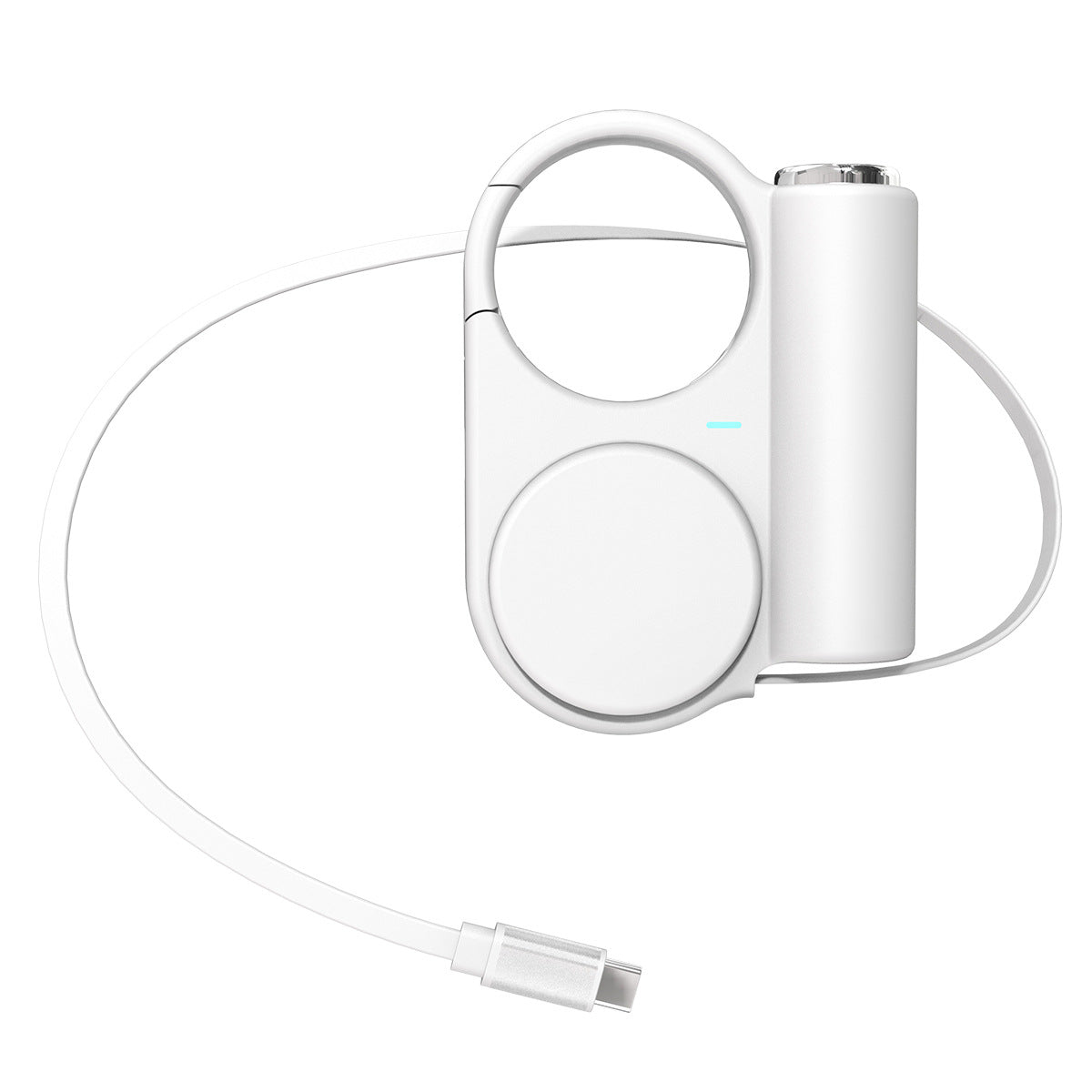 Creative retractable built-in cable outdoor power bank fast charging compact portable5000mAh Power Bank Gift Wholesale
