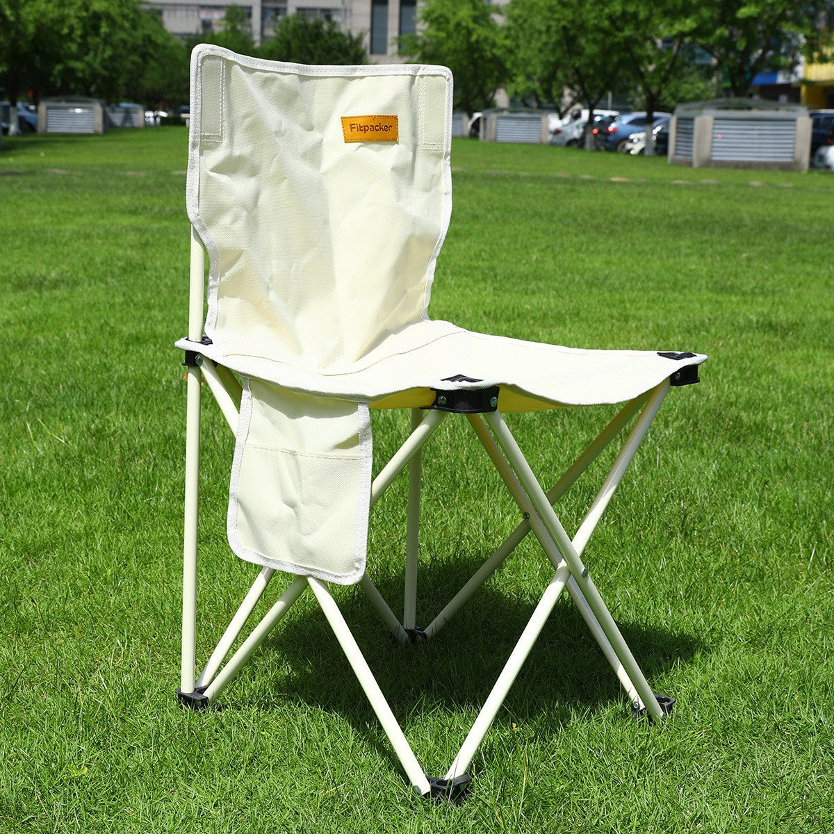 Outdoor Three-Piece Five-Piece Set Folding Chair Small Square Stool One-Piece Chair Gathering Table and Chair Set Small Square Table and Chair Camping Chair