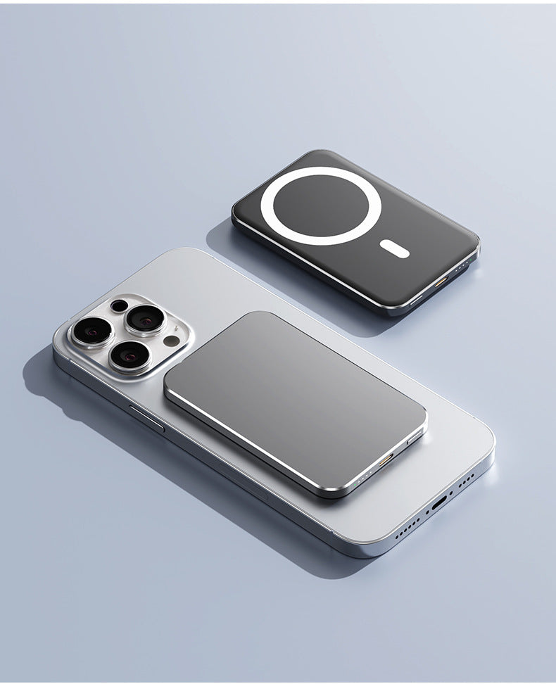 3c Certified Compatible with Apple16Ultra-Thin8mm Magnetic Wireless Fast Charging Power Bank10000mAh Power Bank Airplane