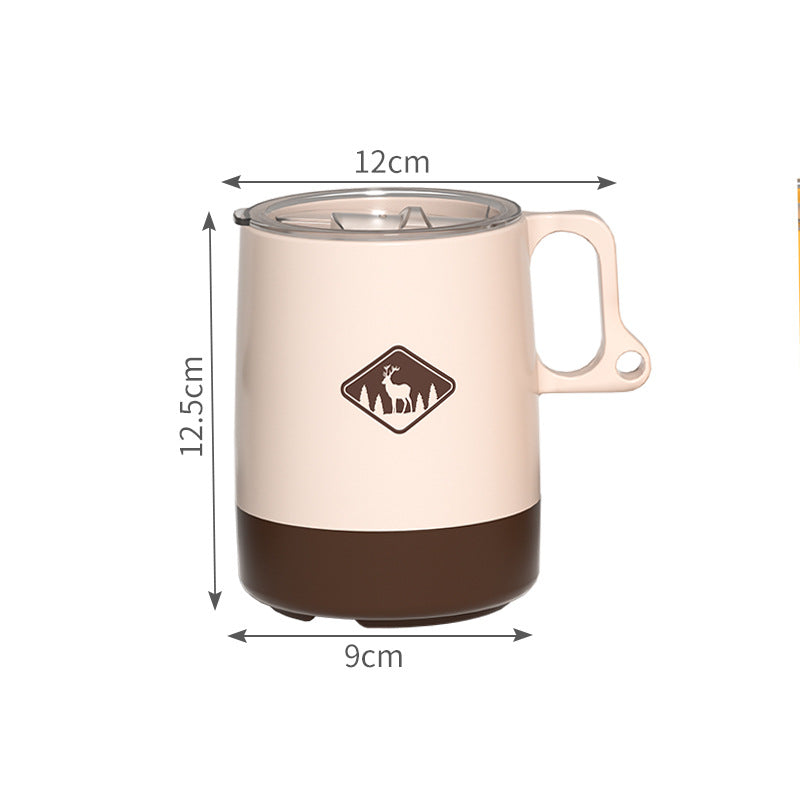 Outdoor Portable Water Cup Coffee Cup Handy Cup Camping Portable Tea Cup Eco-friendly Design Household Couple Picnic