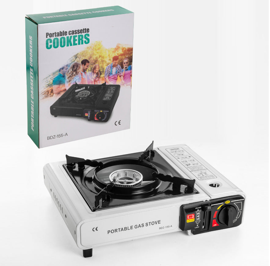 Portable Outdoor Windproof Cassette Stove for Camping, Hot Pot, Gas Stove, Commercial Gas Stove, Gas Cooker