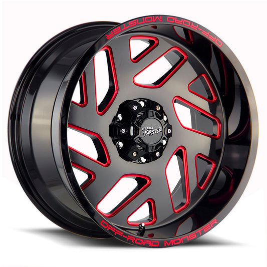 M19 Gloss Black Candy Red Milled