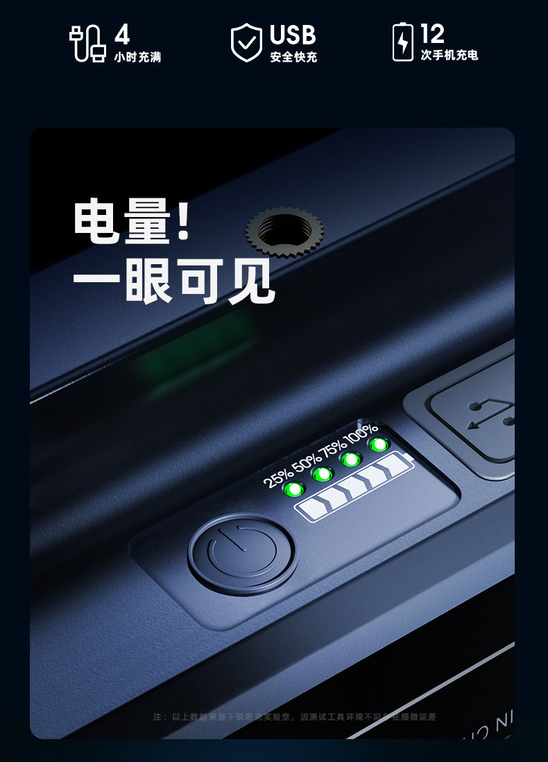 Ruitak Hot-Selling High-Power Outdoor Camping Rechargeable Emergency Night Market Stall Light BBQ led Lighting Lamp