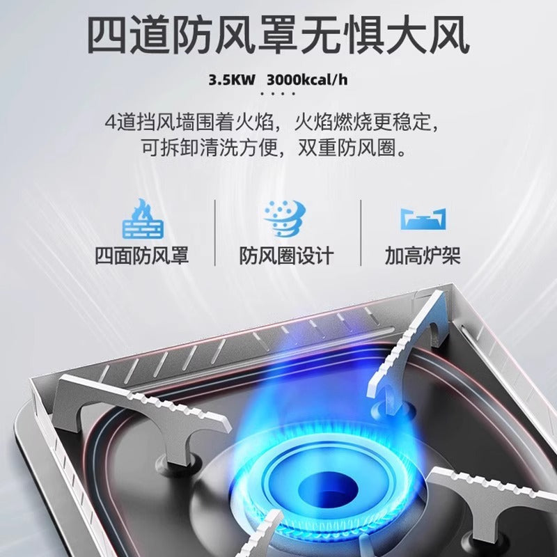 Portable Cassette Stove Outdoor Camping Gas Stove Commercial High Power Windproof Stove Cassette Stove Outdoor Cooking Equipment