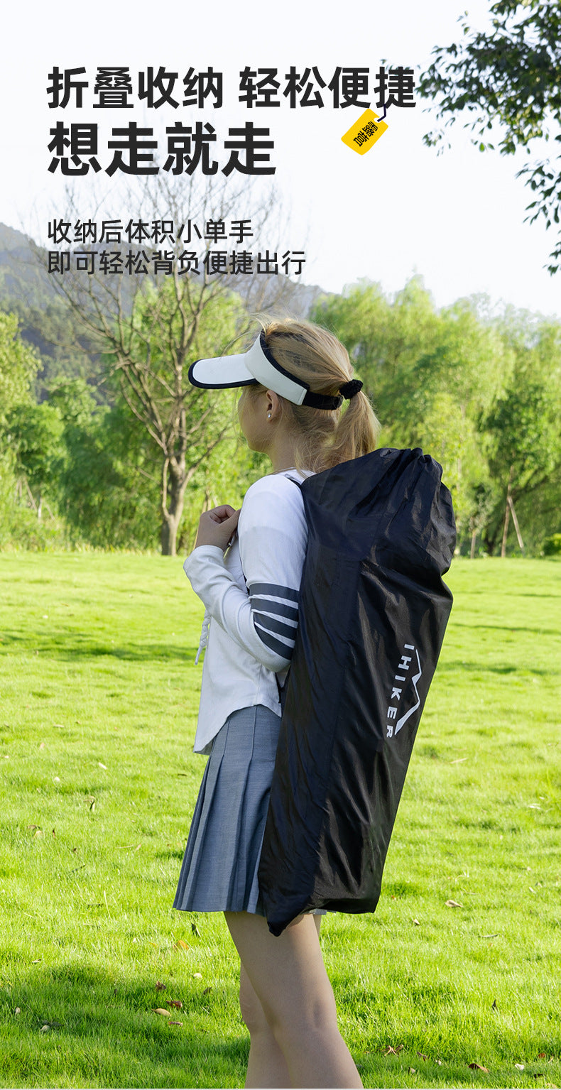 Outdoor Three-Piece Five-Piece Set Folding Chair Small Square Stool One-Piece Chair Gathering Table and Chair Set Small Square Table and Chair Camping Chair